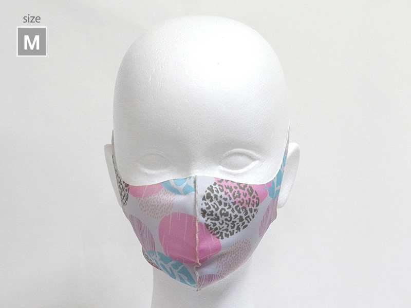 花雫　ピンク　薄型マスク