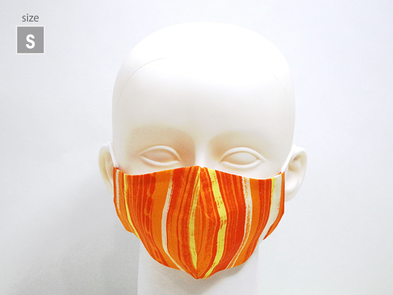 竹林　オレンジ　マスク
