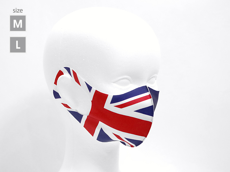 ナショナルフラッグ　イギリス　薄型マスク