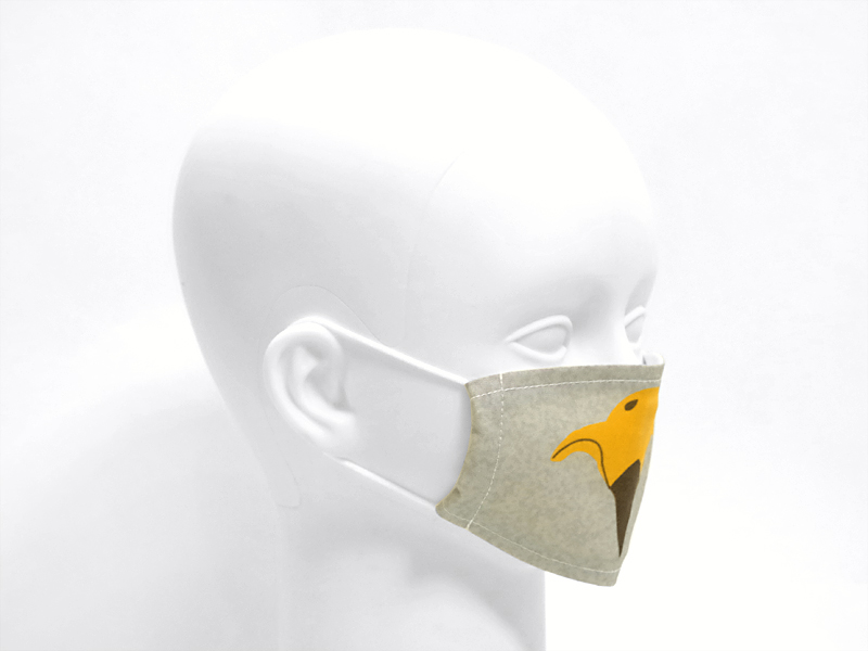 Animal flat mask eagle - Click Image to Close