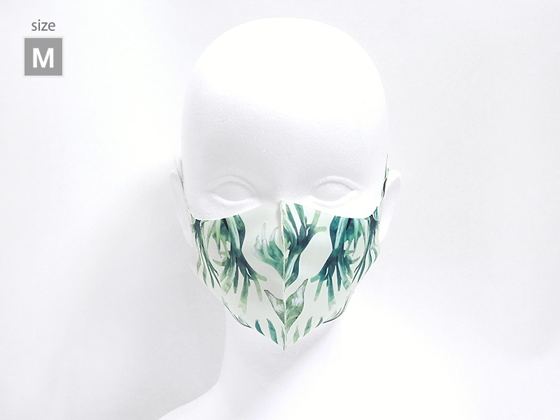 シダ植物の森　薄型マスク