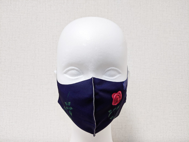 ローズデニム　薄型マスク