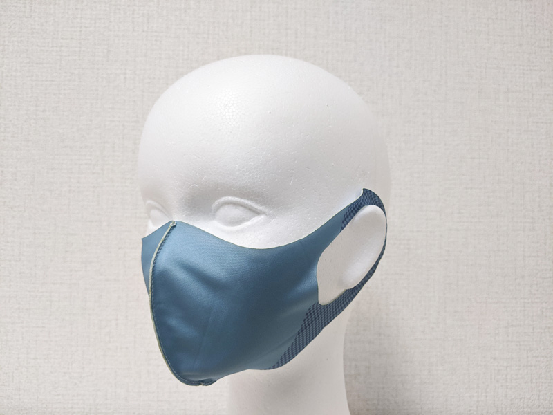 Small face mask blue - Click Image to Close