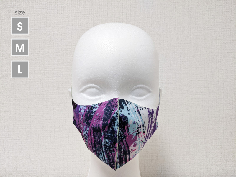 ペイント　ブラック　薄型マスク