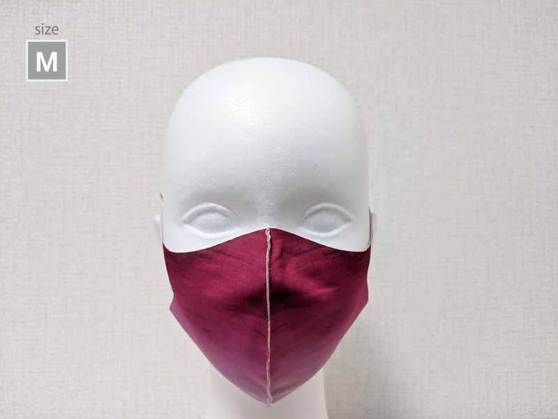 グラデーション　ピンク　薄型マスク